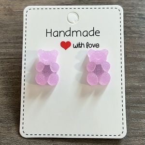 🎄 5 for $25 🎄 Handmade gummy bear earrings